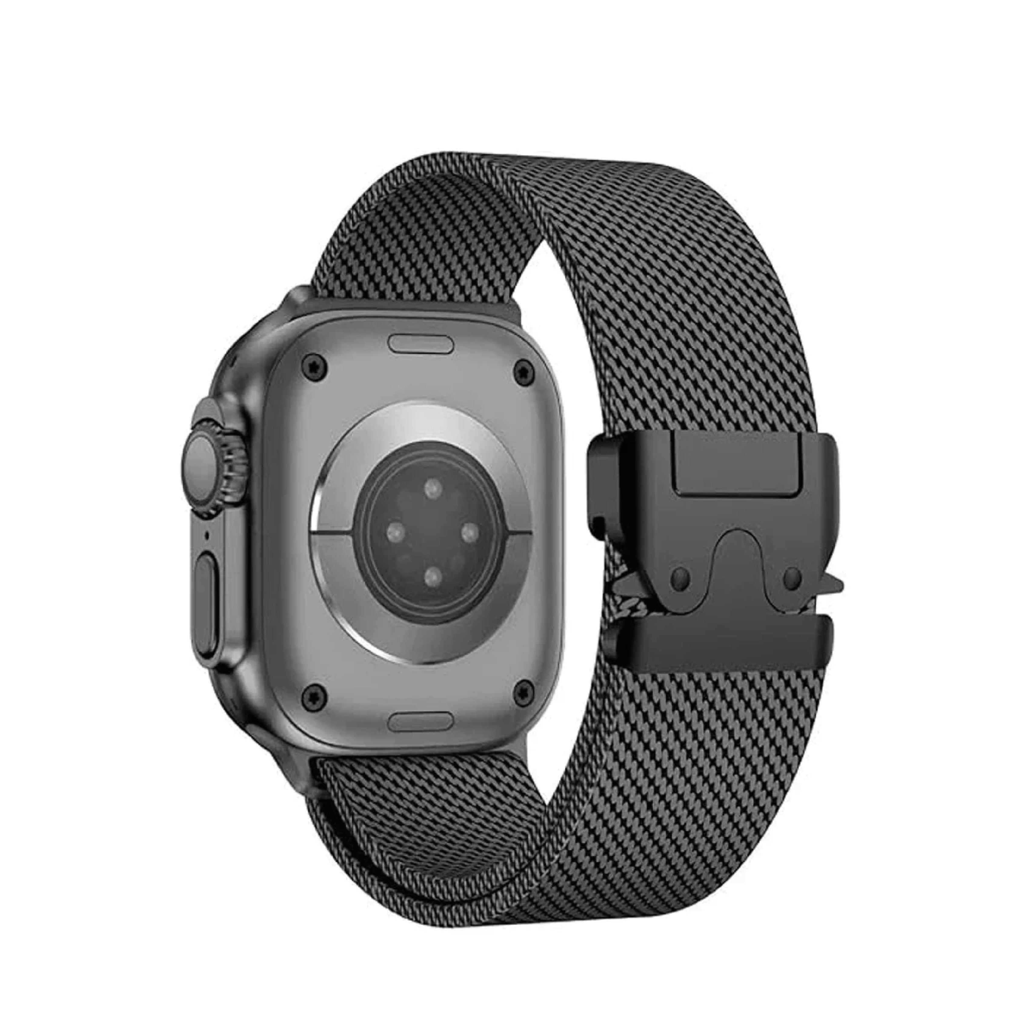 LZEL Avalonflex Titanium  Milanese Loop Watch Band For 42/44/45/46/49mm (S10) | Black LZEL Avalonflex Titanium  Milanese Loop Watch Band For 42/44/45/46/49mm (S10) | Black